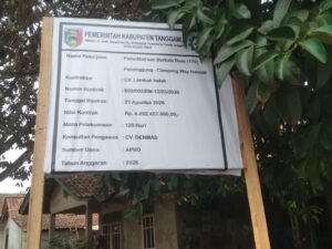 Campang Way Handak Akhirnya Diperbaiki, Pemkab Tanggamus Kucurkan Rp 4,89 Miliar*